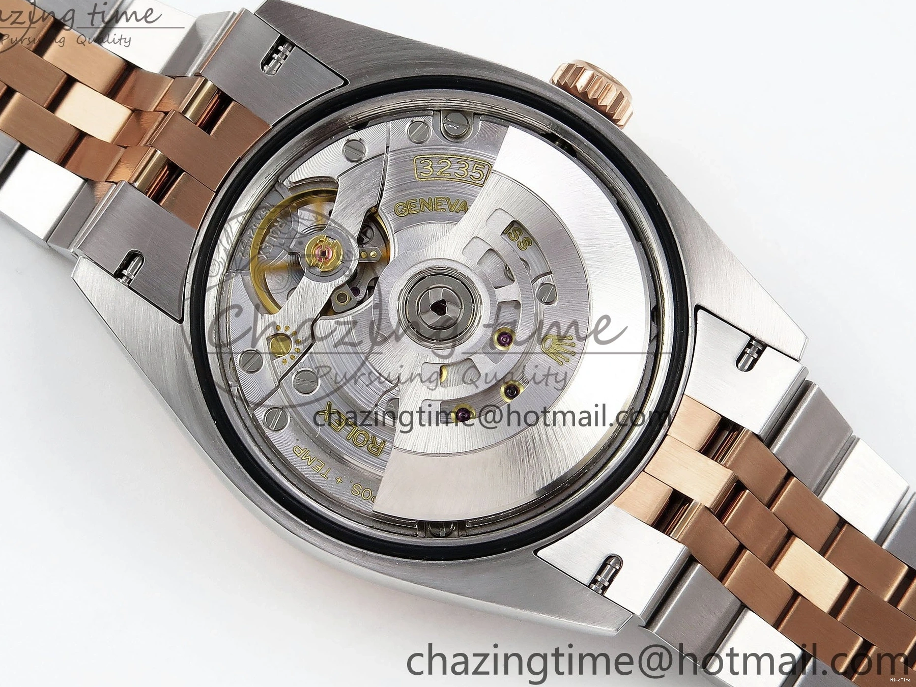 MiroTime 1222 DateJust 36 126231 APF 1:1 Best Edition 904L Steel White Sitck Dial on SS RG Jubilee Bracelet VR OnTrend 1589